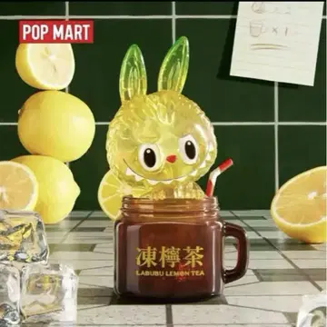 popmart LABUBU 레몬 티 피규어