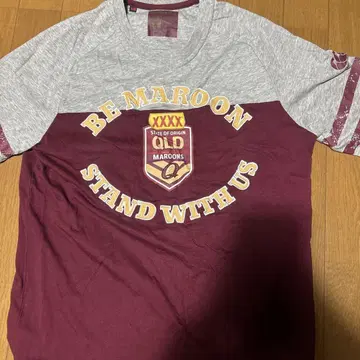 럭비 티셔츠 QLD MAROONS 오센틱 티셔츠 S