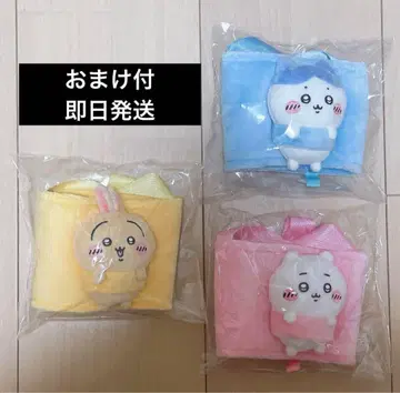 치이카와 (먼작귀) 드링크 컵 홀더 3종 세트 하치와레 토끼 치이카와