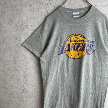 80s USA제 Hanes 로스앤젤레스 레이커스 티셔츠 반팔 NBA
