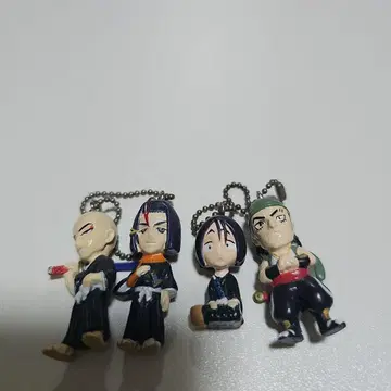 BLEACH 키링 마메메 & 유미치 야마다 & 시바