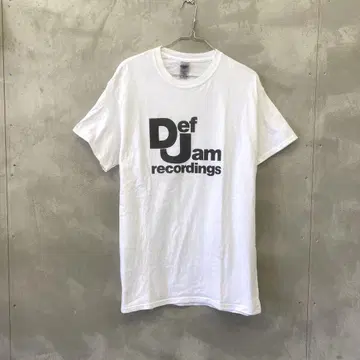 Def Jam Recordings 로고 티셔츠 Def Jam 랩 티셔츠
