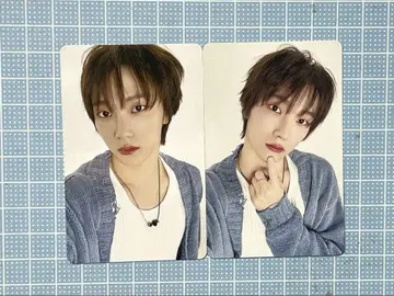 boynextdoor 손호 트레이딩 카드 랜트 유니폼 셀카