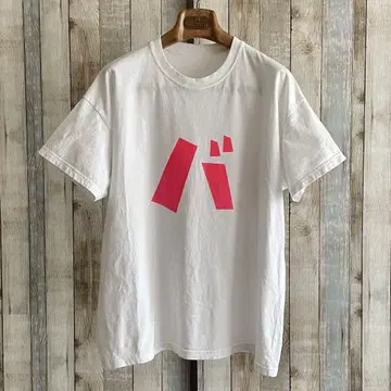 바나나맨 티셔츠 L 반팔 바 굿즈 네온 컬러