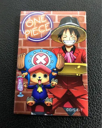 ONE PIECE 원피스 스퀘어 캔뱃지 건배 루피 초파