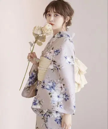 Dita 혼자서 입을 수 있는 유카타 5종 세트 와카야마 염색 일본 염색