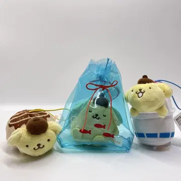폼폼푸딩 포장마차 마스코트 전 3종 컴플리트 세트