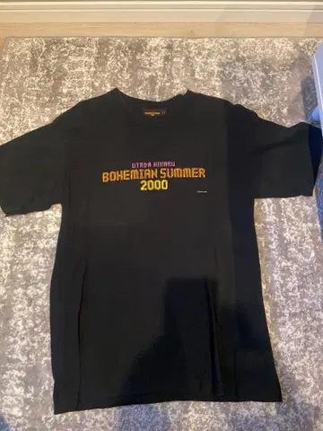 우타다 히카루 BOHEMIAN SUMMER 2000 티셔츠 M 블랙