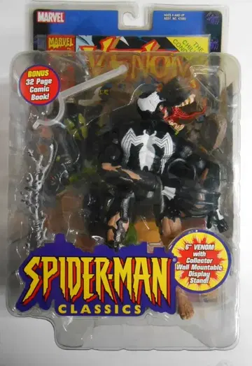 TOYBIZ CLASSICS VENOM (코믹 포함) 6인치