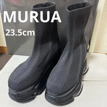 MURUA 에어 밑창 양말 부츠 23.5cm 2시간 미만 사용