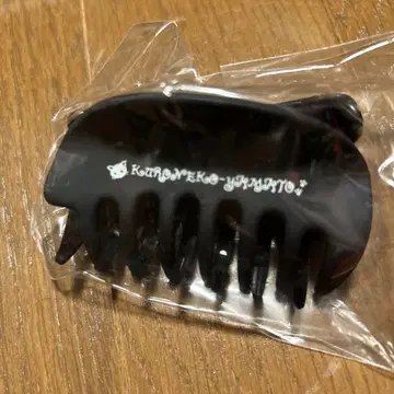 쿠로네코 디자인 헤어 클립 블랙 쿠로네코 야마토 굿즈