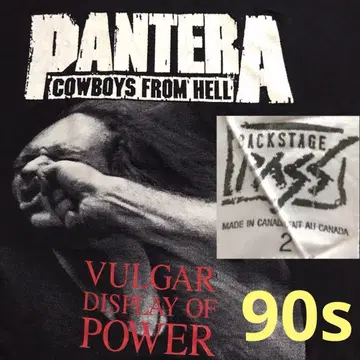 512 PANTERA 판테라 90년대 빈티지 티셔츠 아노짱