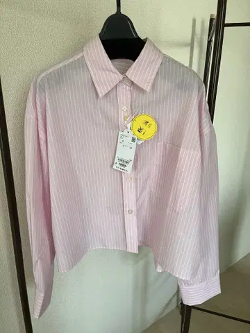 로페피크닉 크롭 셔츠