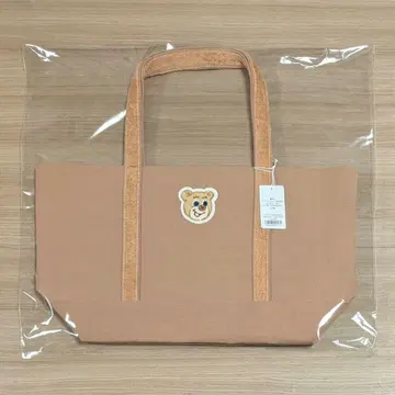 미개봉 올드 테디 와펜 토트백 베이지 빅 사이즈