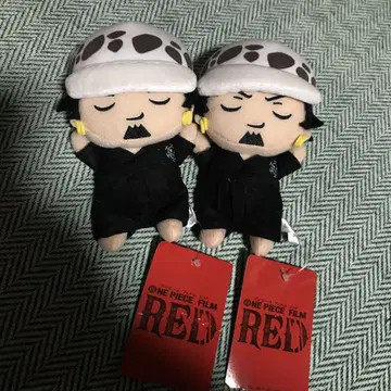 극락탕 ONE PIECE FILM RED 트라팔가 로우 봉제 인형 2개