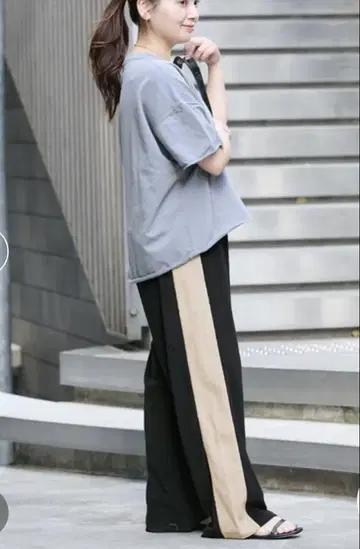 저널 스탠다드 파일 라인 팬츠