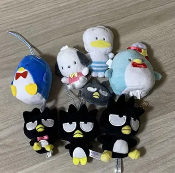 산리오 캐릭터 봉제 인형 세트