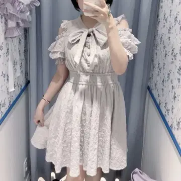 evelyn 오프숄더 원피스