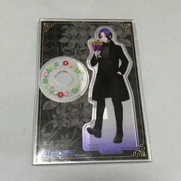 미카게 레오 블루 록 BIRTHDAY FLOWER 아크릴 스탠드