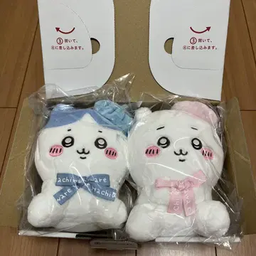치이카와 하치와레 봉제 인형 도쿄 기념품 도쿄 선물 앉은 봉제 인형 2개