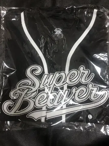 SUPERBEAVER 베이스볼 셔츠 새상품 L 슈퍼 비버 굿즈