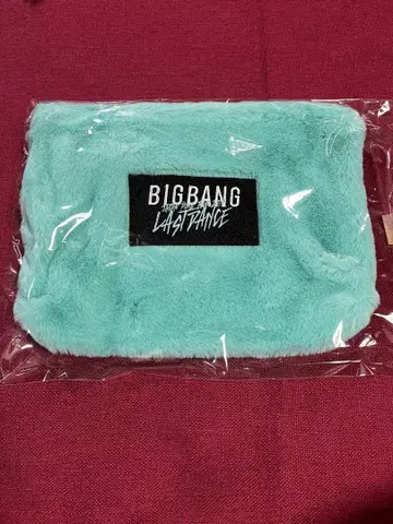 BIGBANG 굿즈 LAST DANCE 퍼 파우치