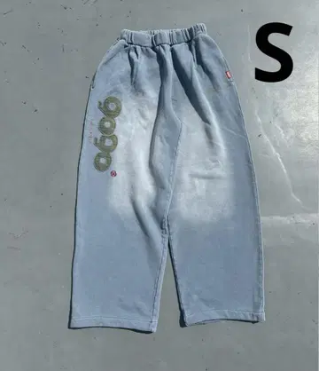 9090 OG 로고 빈티지 스웨트 팬츠