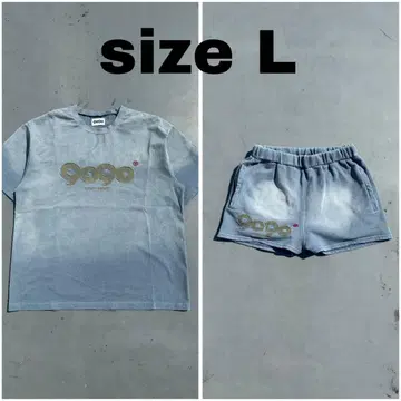 OG 로고 빈티지 티셔츠 X 빈티지 반바지 L