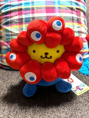 EXPO2025 산리오 밉밉 변신 봉제 인형 M 폼폼푸딩