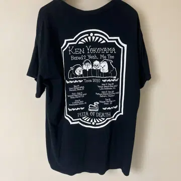 요코야마 켄 Ken Yokoyama 2020 투어 티셔츠