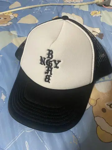 BGHB 메쉬 캡 화이트/블랙