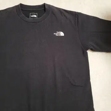THE NORTH FACE 블랙 티셔츠 S