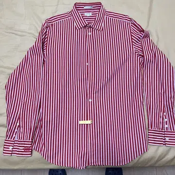PaulSmith 스트라이프 빨흰 셔츠 폴스미스 L 사이즈