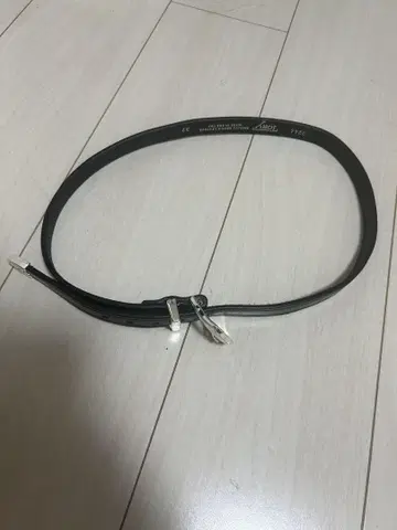 TORY 영어 브라이들 가죽 벨트