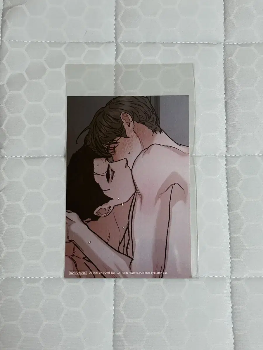 Lezhin Ahbright Good Morning pop up Limited Run Skinship Printed Photo ld