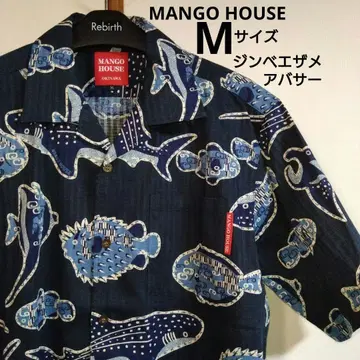 men's MANGO HOUSE 카리유시 의류 M 사이즈 징베