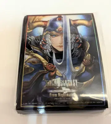 스퀘어 에닉스 카드 슬리브 FFTCG 워리어 오브 라이트 FF1