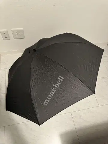 몽벨 트레킹 엄브렐라 블랙 55cm