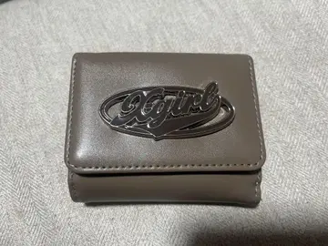 OVAL LOGO BUCKLE MINI WALLET [X-girl]