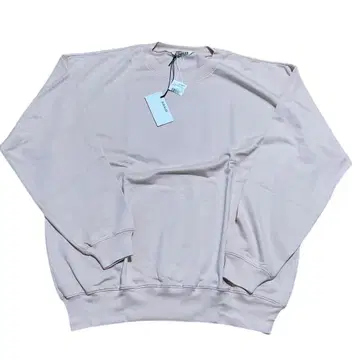 미사용품 오라리 24AW 하이 게이지 맨투맨