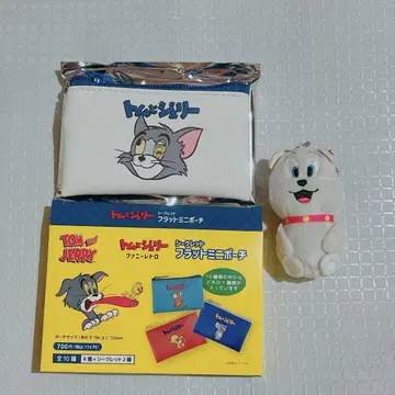 시크릿 톰과 제리 치즈 BOX 마스코트 재미있는 레트로 미니 파우치