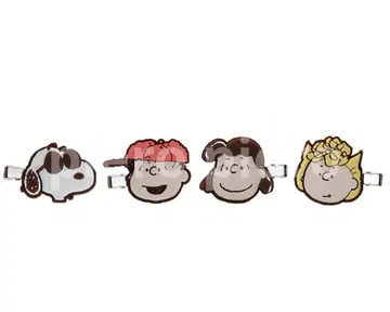 6// PEANUTS 캡슐 헤어 클립 2/4종
