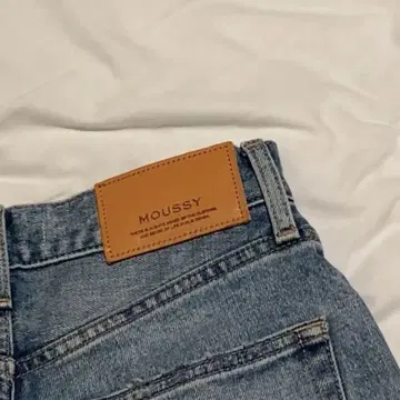 MOUSSY 플레어 데님 팬츠
