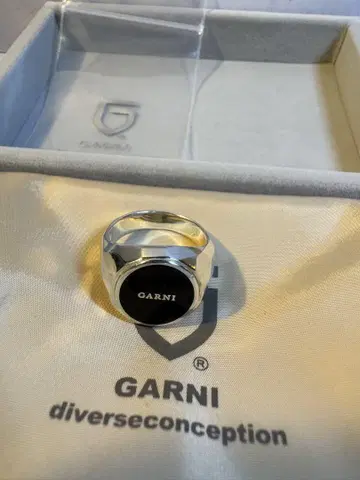 GARNI 실버 925 라운드 반지 17호 TOMWOOD
