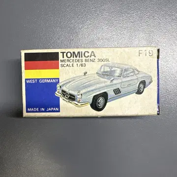 토미카 메르세데스 벤츠 300SL 1/63 파랑 상자