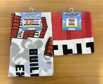 Minecraft 페이스 타월 & 타월