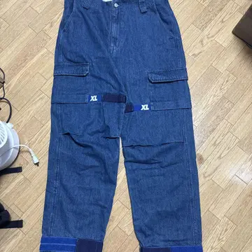 XLARGE 데님 카고 36인치