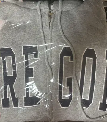 메구로 렌 후드티 그레이 grey 새상품 Oregon