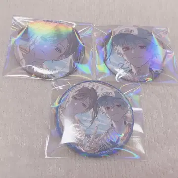 Chronoir BlueMemories 오로라 캔뱃지 카노 쿠츠하