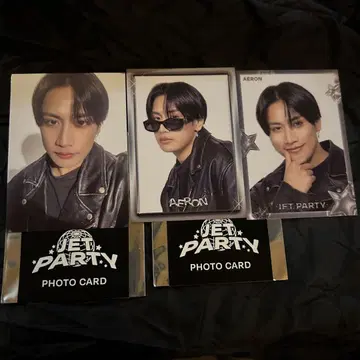 에이론 포토 카드 시크릿 노멀 컴프 세트 JET PARTY